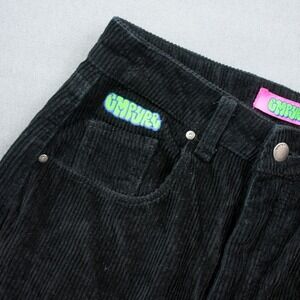 EMPYRE Tori Black Corduroy Baggy Cargo Pants Y2K Style Women's 2 Baggy Fit 26X30